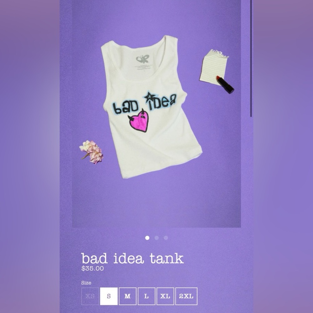 Olivia Rodrigo Tour Tank